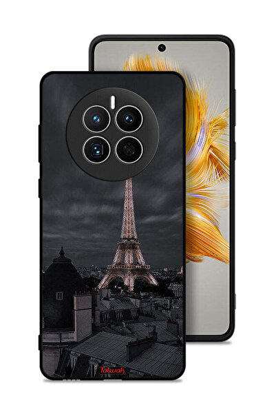 Tolwak غطاء حماية لهاتف هواوي ميت 50 بتصميم برج إيفل في الليل