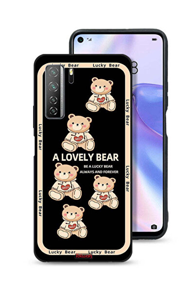 Tolwak غطاء حماية لهاتف هواوي نوفا 7 SE 5G، دب جميل