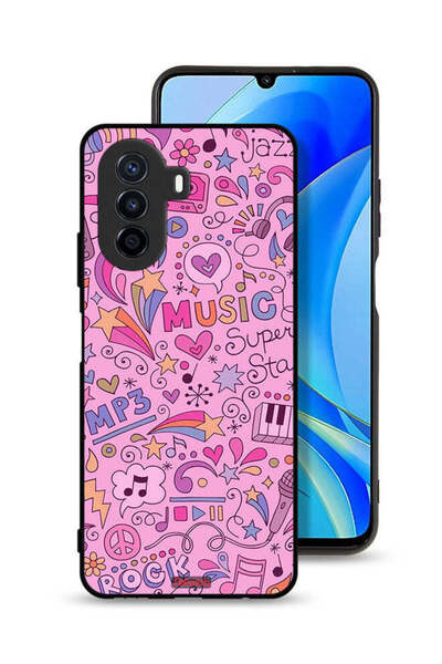 Tolwak غطاء حماية لهاتف هواوي نوفا Y70 مع علامات موسيقية