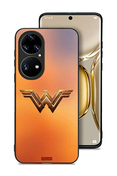 Tolwak غطاء حماية لهاتف هواوي P50 Pro بشعار Wonder Women