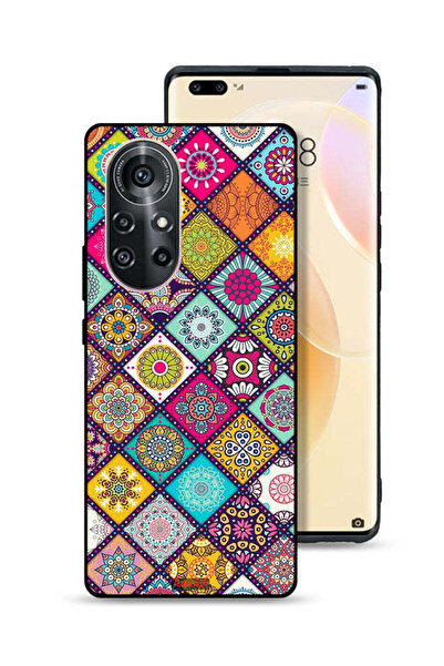 Tolwak غطاء حماية لهاتف هواوي نوفا 8 برو بنمط مربعات ماندالا