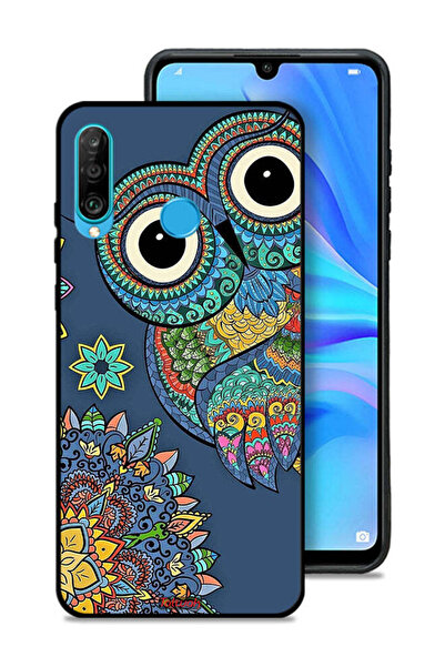 Tolwak غطاء حماية واقٍ لهاتف هواوي نوفا 4e على شكل بومة زهرية