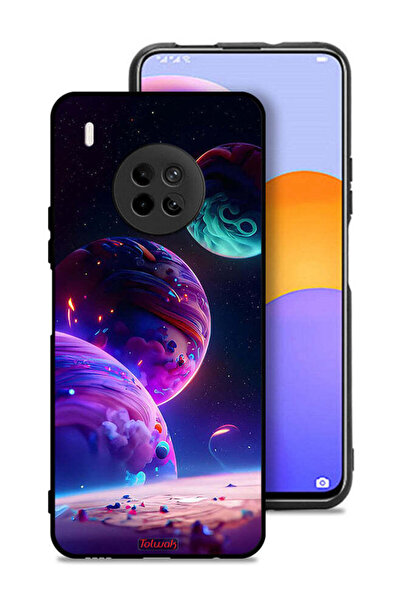 Tolwak غطاء حماية لهاتف هواوي Y9a بنمط كوكبي