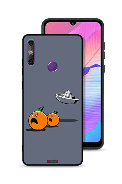 Tolwak غطاء حماية لهاتف هواوي إنجوي 20e بتصميم فني رقمي بسيط وفكاهي