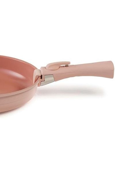 Mena Rise Fikirshop Midas Pink Pan and Pot Removable Handle 1032194