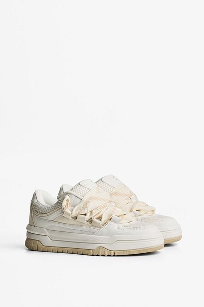 Bershka Chunky skater trainers