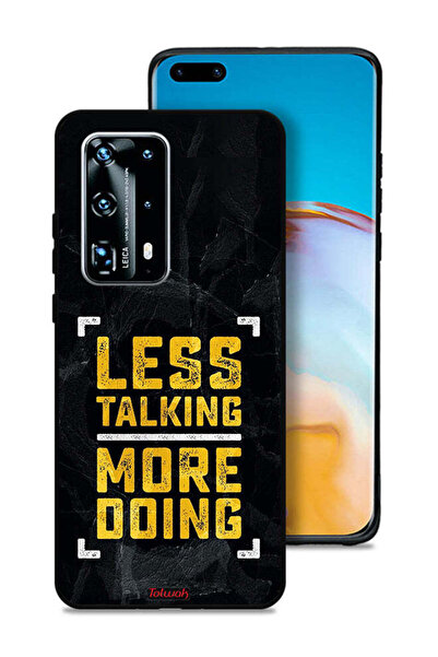 Tolwak غطاء حماية لهاتف هواوي بي 40 برو بلس 5G - كلام أقل، فعل أكثر