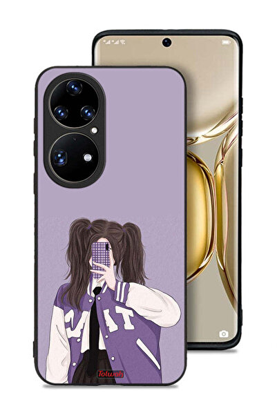 Tolwak غطاء حماية لهاتف هواوي P50 Pro لالتقاط صور سيلفي
