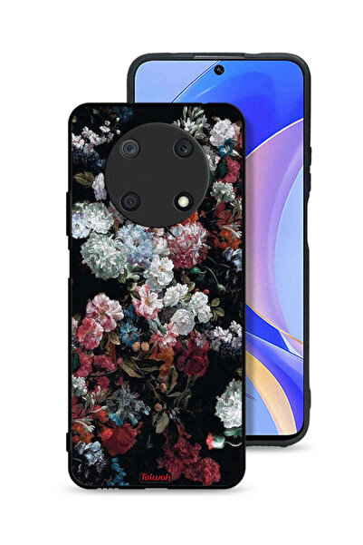 Tolwak غطاء حماية لهاتف هواوي نوفا Y90 بنقشة ورود عتيقة