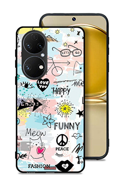 Tolwak غطاء حماية هواوي بي 50 - أحبك - علامات