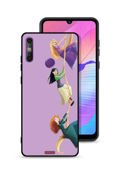 Tolwak Huawei Enjoy 20e Protective Case Cover Girls Climbing Art
