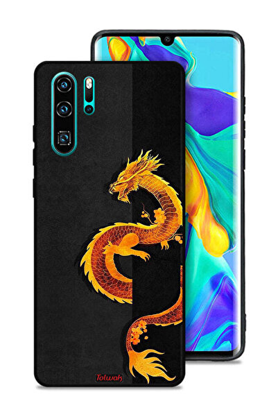 Tolwak غطاء حماية لهاتف هواوي P30 Pro بتصميم فن التنين