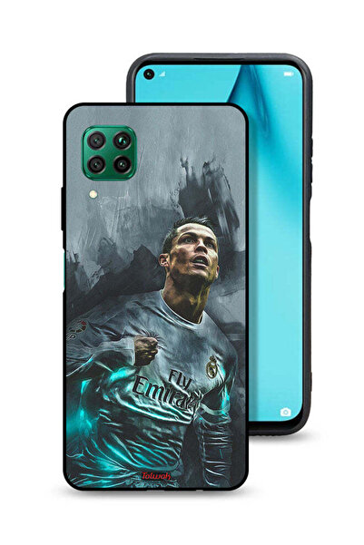 Tolwak غطاء حماية لهاتف هواوي P40 لايت 4G برسومات كريستيانو رونالدو