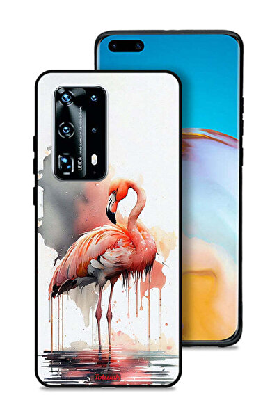 Tolwak غطاء حماية لهاتف هواوي بي 40 برو بلس 5G برسومات ألوان مائية استوائية