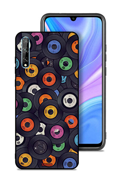 Tolwak غطاء حماية لهاتف هواوي بي سمارت إس بنقشة أقراص مضغوطة