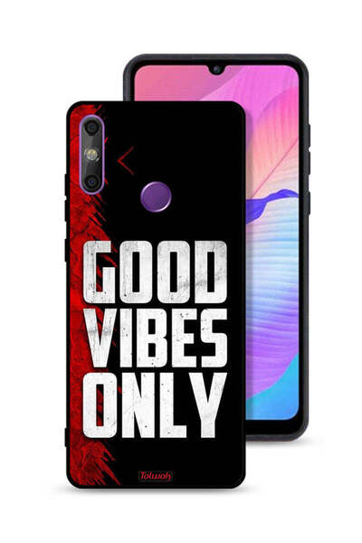 Tolwak غطاء حماية لهاتف هواوي إنجوي 20e - Good Vibes Only