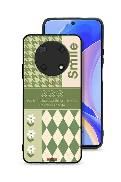 Tolwak غطاء حماية لهاتف هواوي نوفا واي 90 - الابتسامة هي أسعد شيء في حياتي