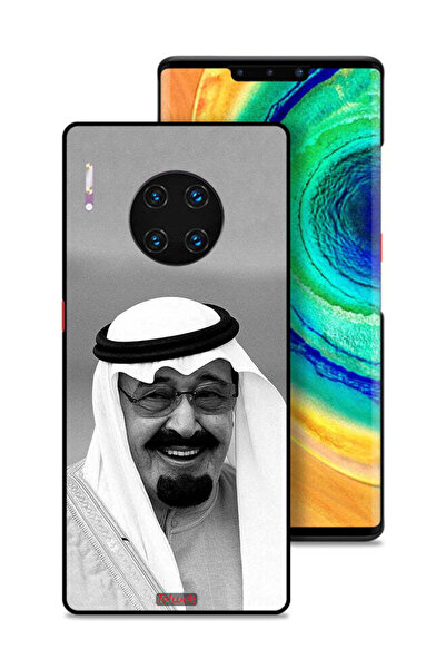 Tolwak غطاء حماية لهاتف هواوي ميت 30 إي برو 5G صورة الملك عبدالله مبتسماً