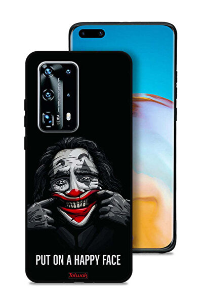 Tolwak غطاء حماية لهاتف هواوي P40 Pro Plus 5G بوجه سعيد