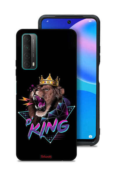 Tolwak غطاء حماية لهاتف هواوي Y7a برسومات الأسد الملك
