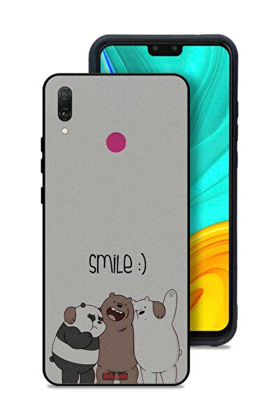 Tolwak غطاء حماية لهاتف هواوي Y9 (2019) بتصميم ابتسامة الأصدقاء
