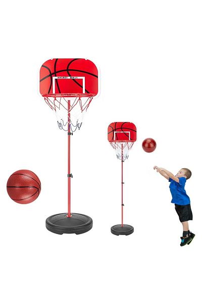 rexa Adjustable Height Portable Basketball Stand for Kids