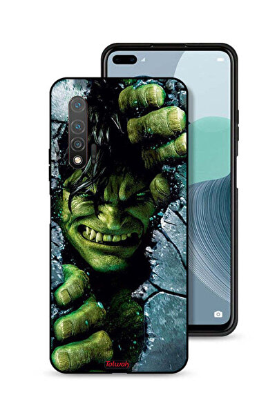 Tolwak غطاء حماية لهاتف هواوي نوفا 6 بتصميم هالك المذهل