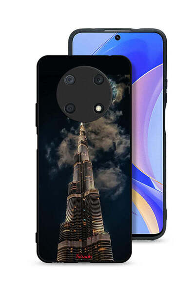 Tolwak Huawei nova Y90 Protective Case Cover Burj Khalifa In Night