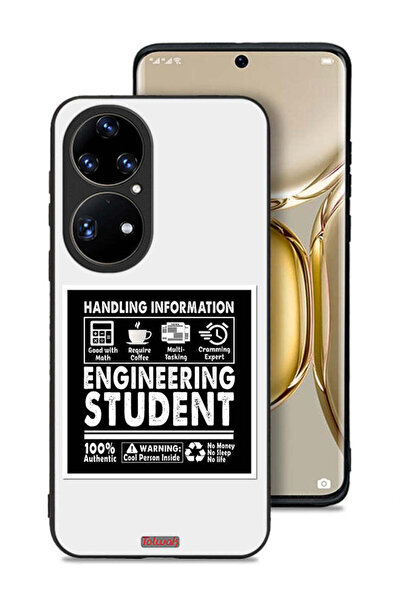 Tolwak غطاء حماية لهاتف هواوي P50 Pro ملصق طالب هندسة