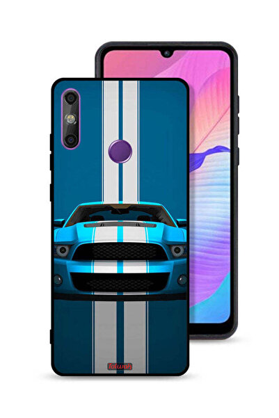 Tolwak غطاء حماية لهاتف هواوي إنجوي 20e بتصميم سيارة فنية تجريدية
