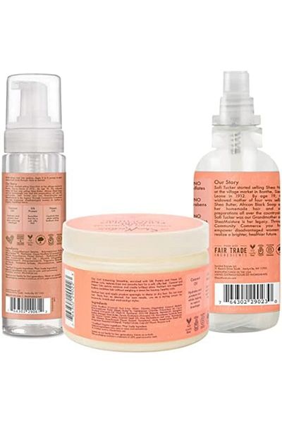 Shea Moisture Coconut & Hibiscus Curl Enhancing Hair Care Set - Shea Moisture