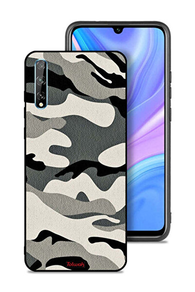 Tolwak غطاء حماية لهاتف هواوي بي سمارت إس بتصميم مموه