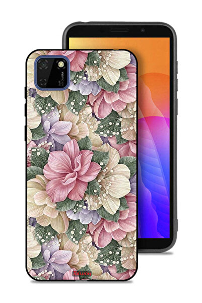 Tolwak غطاء حماية لهاتف هواوي Y5p عالي الجودة مزين بالزهور