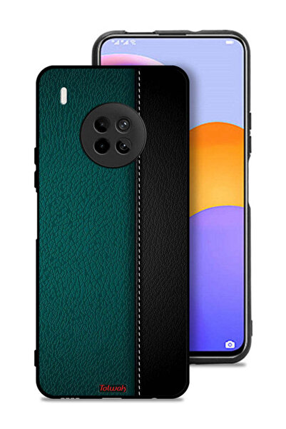 Tolwak غطاء حماية لهاتف هواوي Y9a بنمط جلدي