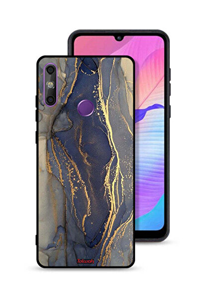 Tolwak غطاء حماية لهاتف هواوي إنجوي 20e بنمط رخامي لامع