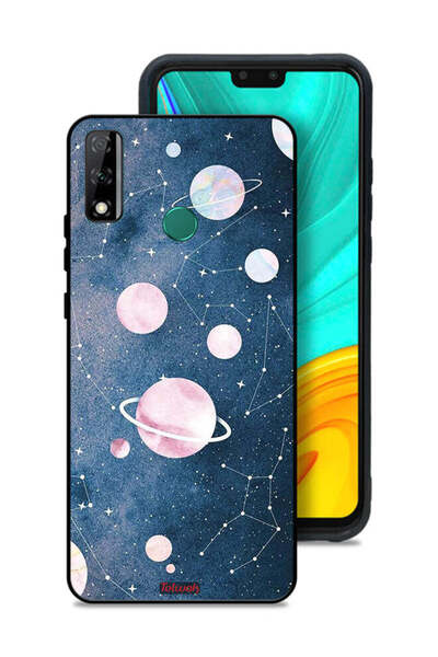 Tolwak Huawei Y8s Protective Case Cover Space Art