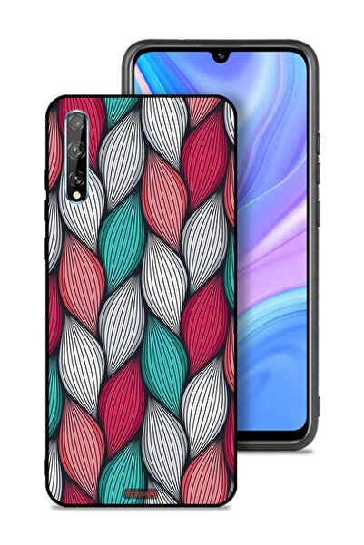 Tolwak غطاء حماية لهاتف هواوي بي سمارت إس بنقشة ريشة