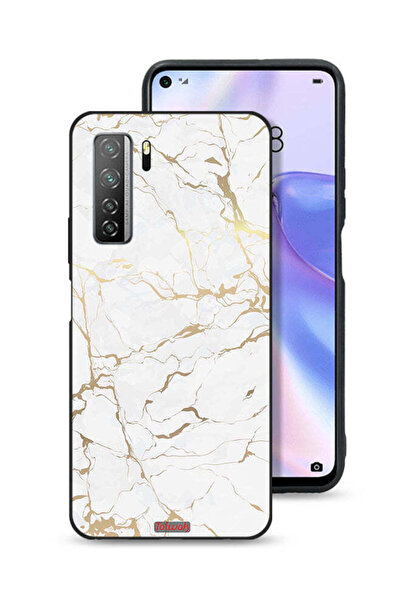 Tolwak غطاء حماية لهاتف هواوي نوفا 7 SE 5G بنمط رخامي