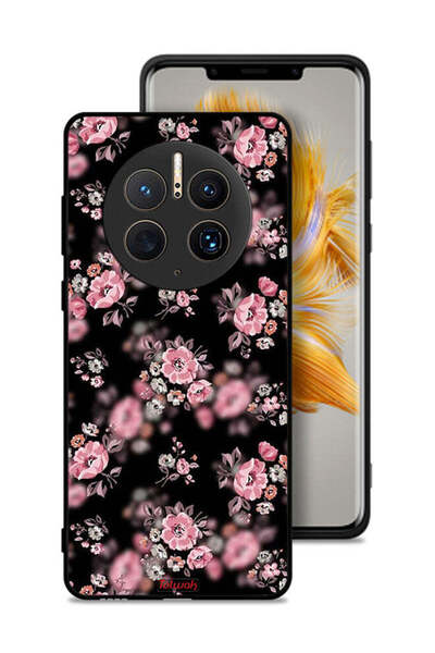 Tolwak غطاء حماية لهاتف هواوي ميت 50 برو بنقشة زهور
