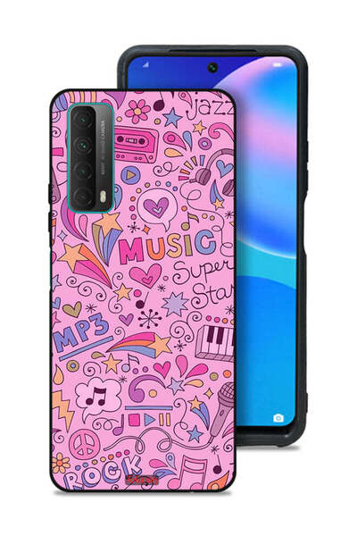 Tolwak غطاء حماية لهاتف هواوي Y7a - علامات موسيقية