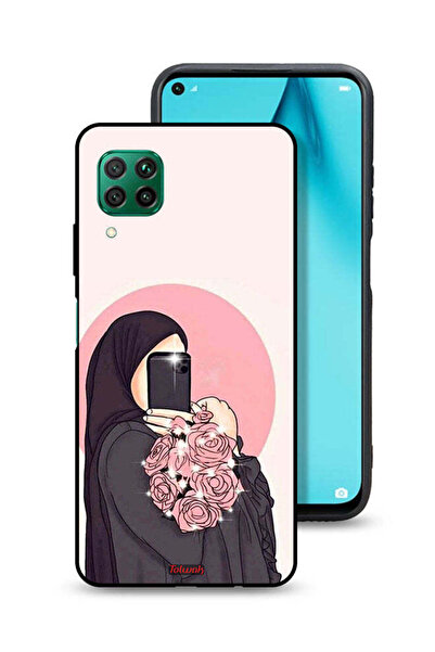 Tolwak غطاء حماية لهاتف هواوي نوفا 7i، فن التقاط صور سيلفي مع حمل الزهور