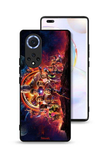 Tolwak غطاء حماية لهاتف Honor 50 Pro بتصميم Avengers