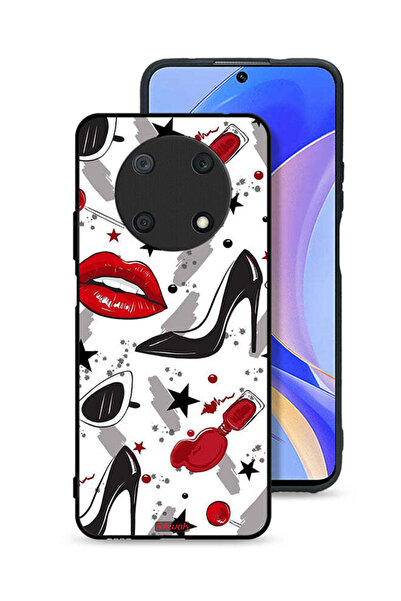 Tolwak Huawei nova Y90 Protective Case Cover Lipstick And Shoes Art