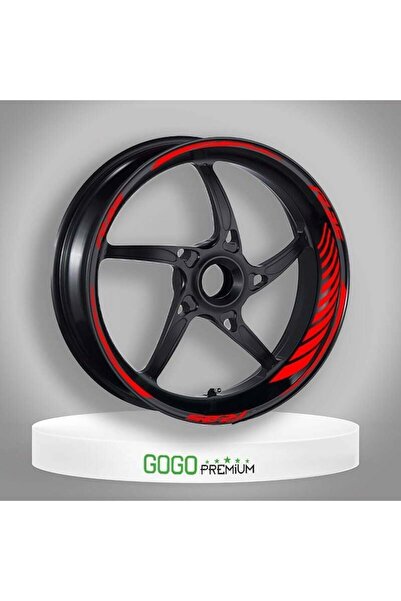 Genel Markalar FLORASAN KIRMIZI RACİNG YAMAHA R25 UYUMLU 1 SET JANT ŞERİDİ