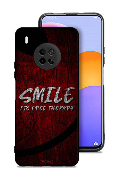 Tolwak Huawei Y9a Protective Case Cover Smile Its Free Therapy