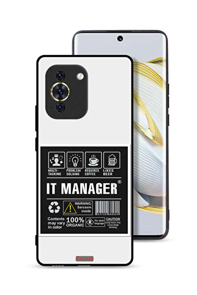 Tolwak غطاء حماية لهاتف هواوي نوفا 10 - ملصق مدير تكنولوجيا المعلومات