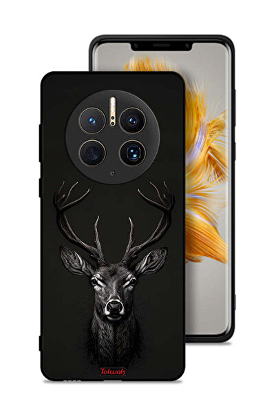 Tolwak غطاء حماية لهاتف هواوي ميت 50 برو بتصميم غزال رقمي