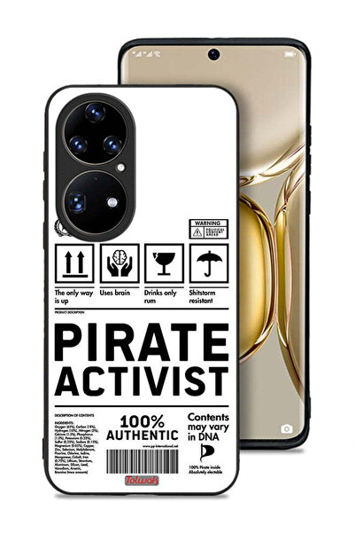 Tolwak غطاء حماية لهاتف هواوي P50 Pro - ملصق ناشط خاص