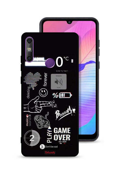 Tolwak غطاء حماية لهاتف هواوي إنجوي 20e - لعبة انتهت - بيو بيو
