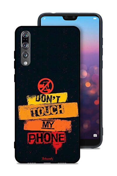 Tolwak Huawei P20 Pro Protective Case Cover Do Not Touch My Phone